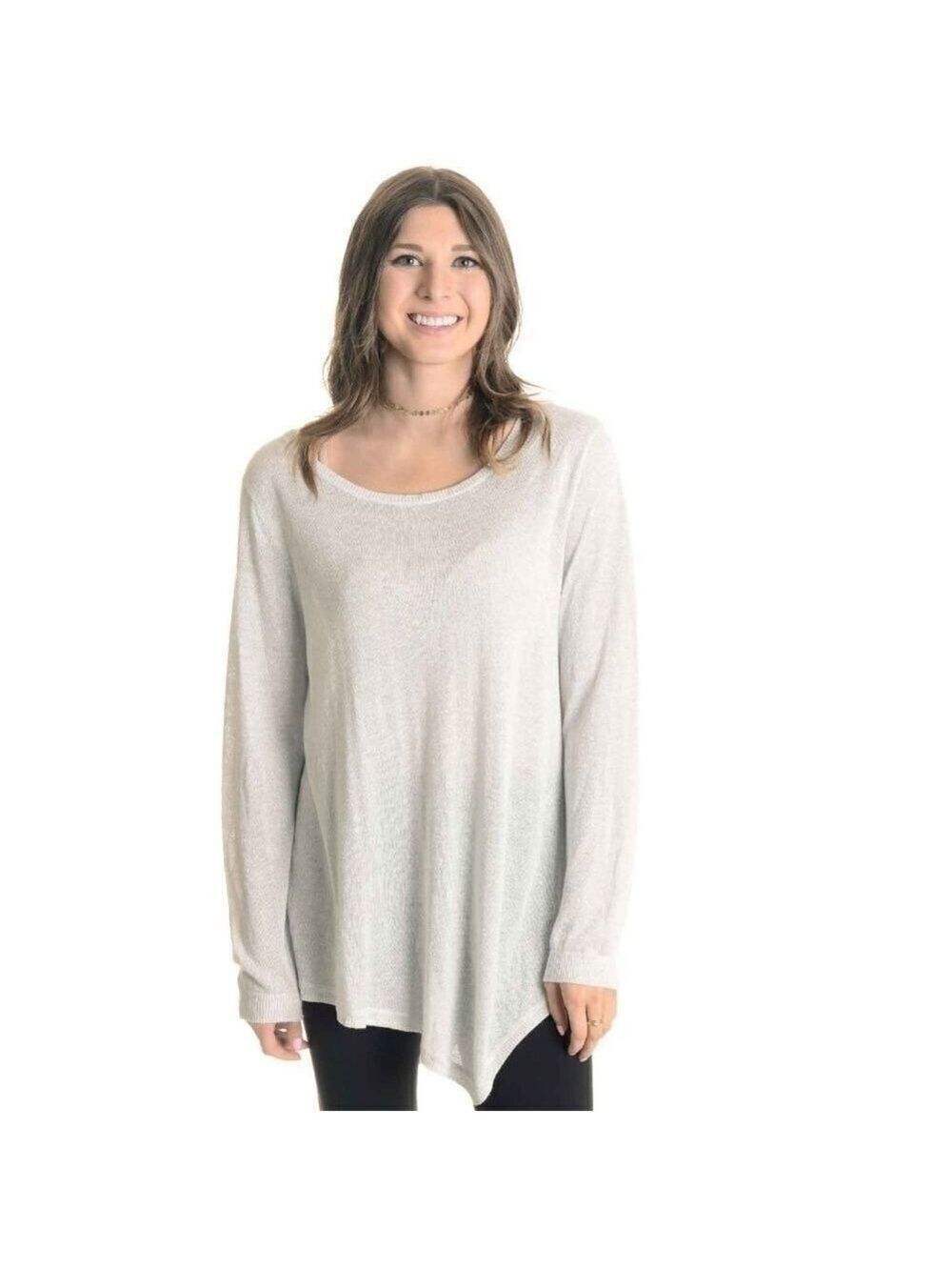 NWT Joie Tambrel Asymmetrical Light Knit Top
